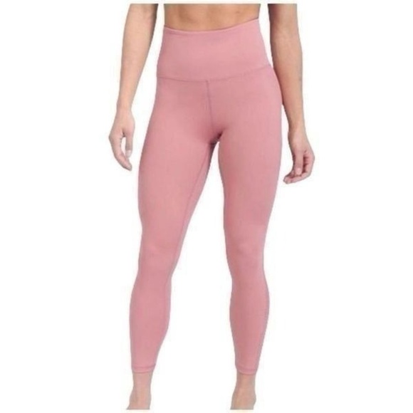 Zyia Active Pink Perforated Light n Tight Leggings Size Small - Picture 1 of 6